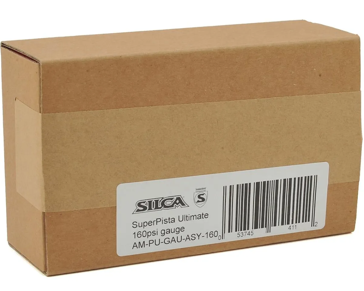Silca Pumps & Co2|Pumps & Co2|Super Pista Ultimate Replacement Gauge Kit (160psi) (RED)