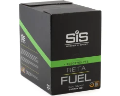 SIS Science In Sport Nutrition & Skin Care|Beta Fuel + Electrolyle Gel (Raspberry & Lemon) (30 | 2.03oz Packets)