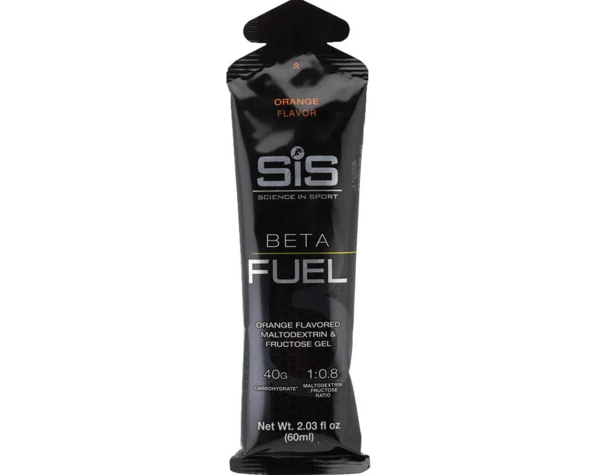 SIS Science In Sport Nutrition & Skin Care|Beta Fuel Gel (Orange) (30 | 2.03oz Packets)