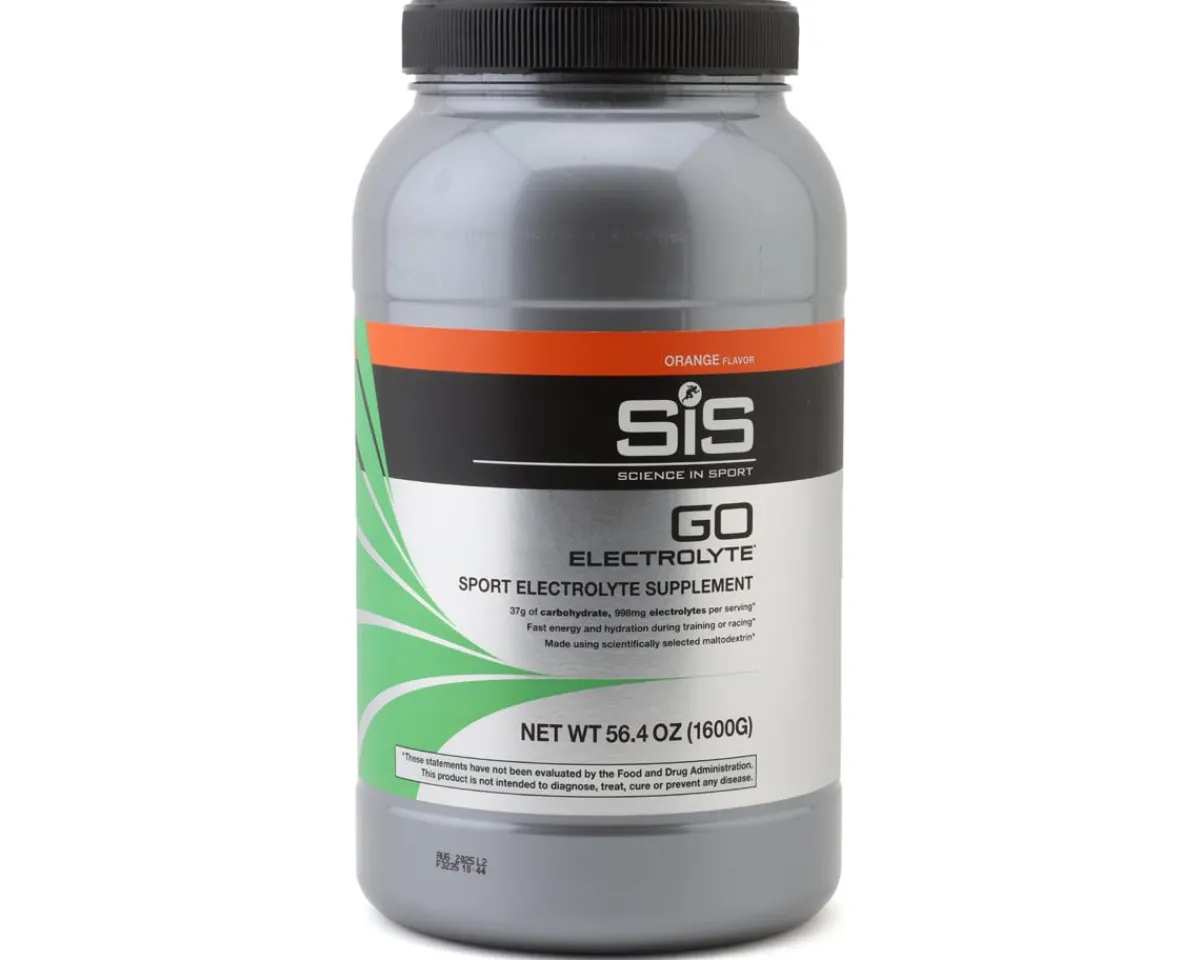 SIS Science In Sport Nutrition & Skin Care|GO Electrolyte Drink Mix Powder (Orange) (56.4oz)