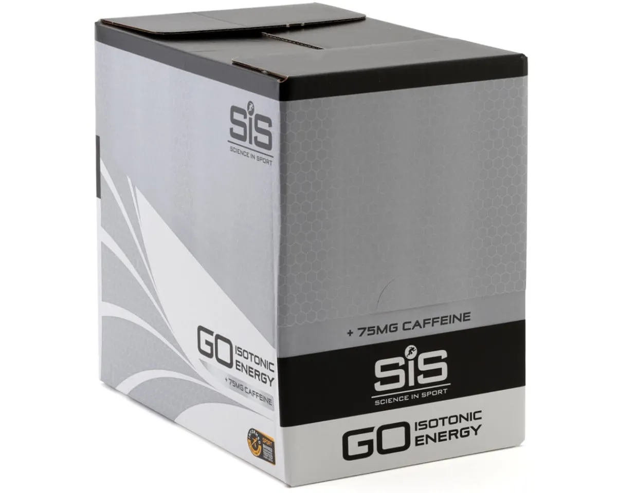 SIS Science In Sport Nutrition & Skin Care|GO Energy + Caffeine Gel (Citrus) (30 | 2oz Packets)