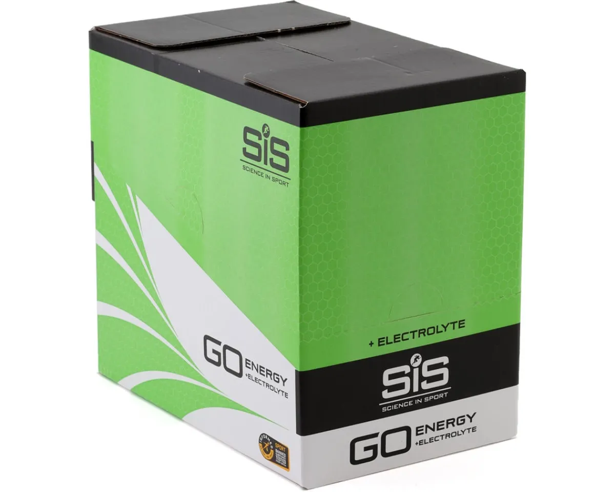 SIS Science In Sport Nutrition & Skin Care|GO Liquid Energy + Electrolyte Gel (Raspberry) (30 | 2oz Packets)