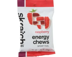 Skratch Labs Nutrition & Skin Care|Energy Chews Sport Fuel (Raspberry) (10 | 1.7oz Packets)