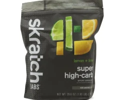 Skratch Labs Nutrition & Skin Care|Super High-Carb Sport Drink Mix (Lemon + Lime) (29oz)
