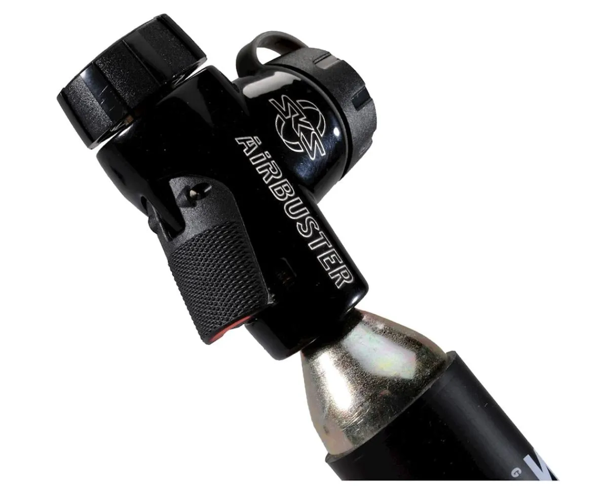 SKS Pumps & Co2|Pumps & Co2|Airbuster CO2 Inflator (Black) (w/ 16g Cartridge)