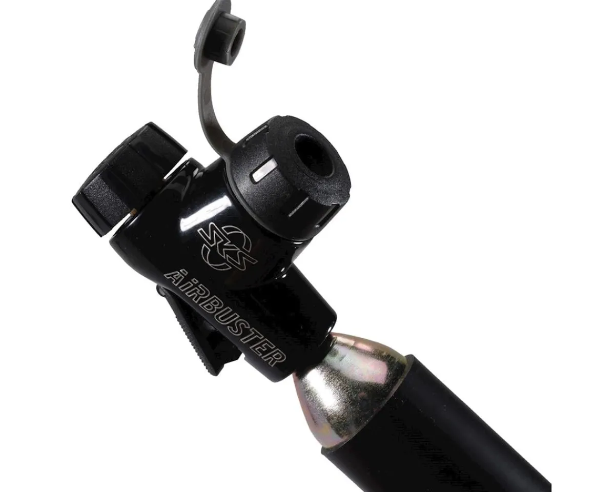 SKS Pumps & Co2|Pumps & Co2|Airbuster CO2 Inflator (Black) (w/ 16g Cartridge)
