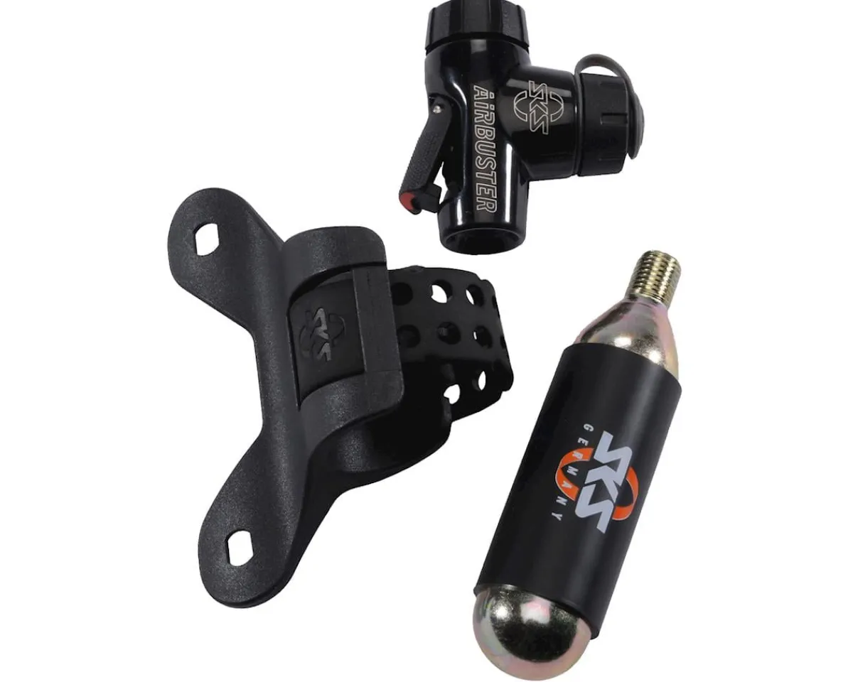 SKS Pumps & Co2|Pumps & Co2|Airbuster CO2 Inflator (Black) (w/ 16g Cartridge)