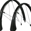 SKS Racks, Fenders, & Trailers|Chromoplastic Longboard Fender Sets (Black) (P35 | 700c x 20-28)