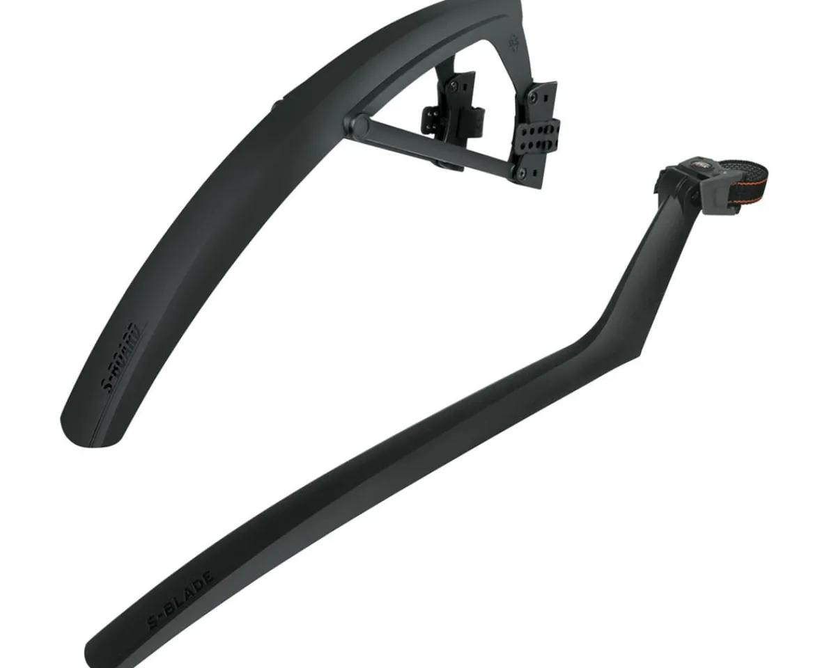 SKS Racks, Fenders, & Trailers|S-Board/S-Blade Fender Set (Black) (Front & Rear) (For 700c)
