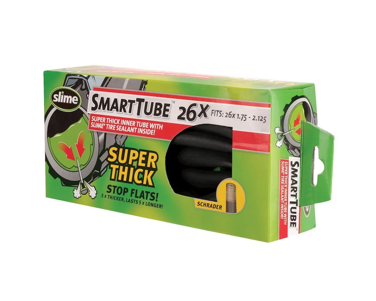 Slime Tubes|26" Thick Smart Tube (Schrader) (1.75 - 2.125")