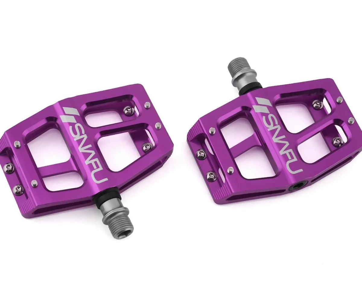 Snafu Pedals & Cleats|Cactus Junior Race Pedal (Purple) (9/16")