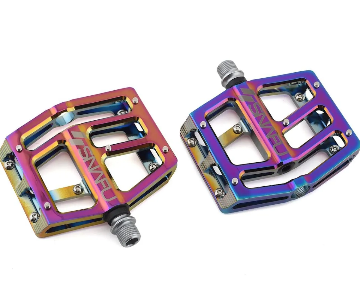Snafu Pedals & Cleats|Catcus Pro Pedals (Jet Fuel) (9/16")