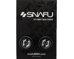 Snafu Handlebars|Stubby Bar Ends (Black)