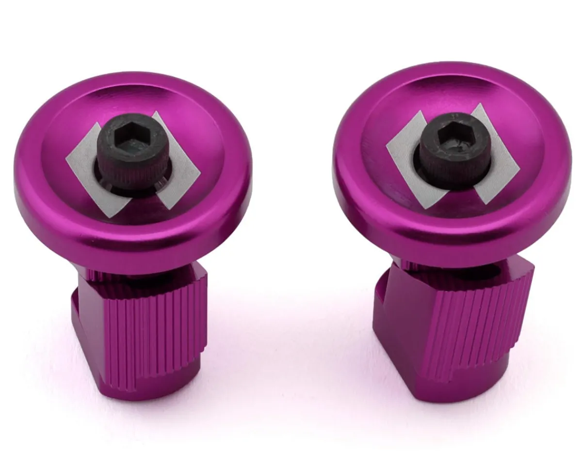 Snafu Handlebars|Stubby Bar Ends (Purple)