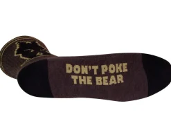 Sockguy Clothing Accessories|Shoes, Socks, & Footwear|Growl Wool 6" Socks (Brown/Black) (S/M)