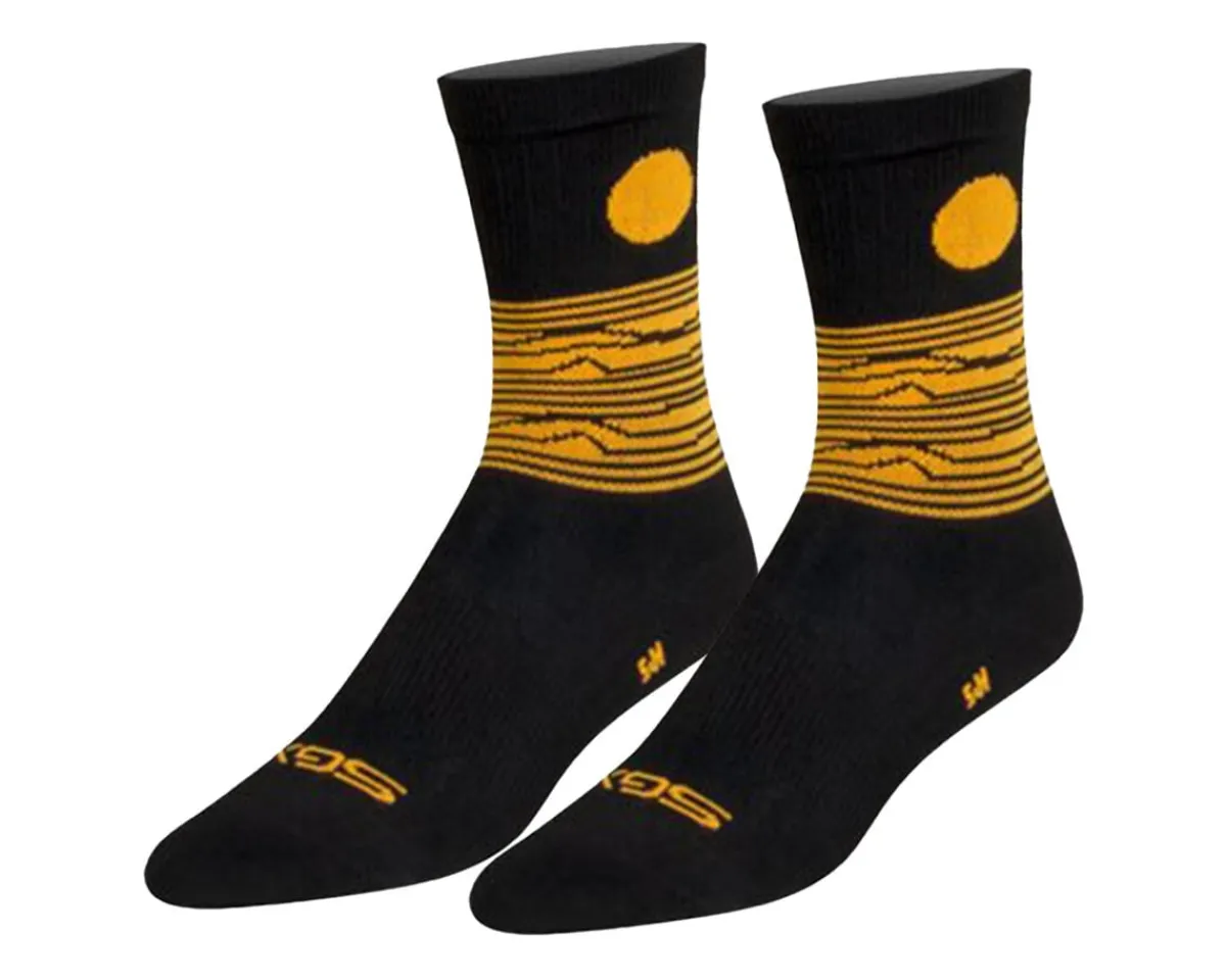 Sockguy Clothing Sale|Clothing Accessories|6" SGX Socks (Moonscape) (S/M)