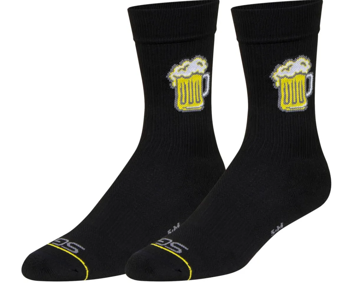 Sockguy Clothing Accessories|Shoes, Socks, & Footwear|SGX Trailhead 7" Socks (Trailhead Brewski) (S/M)
