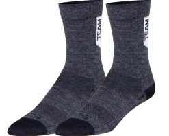 Sockguy Clothing Accessories|Shoes, Socks, & Footwear|6" SGX Wool Socks (Charcoal) (S/M)
