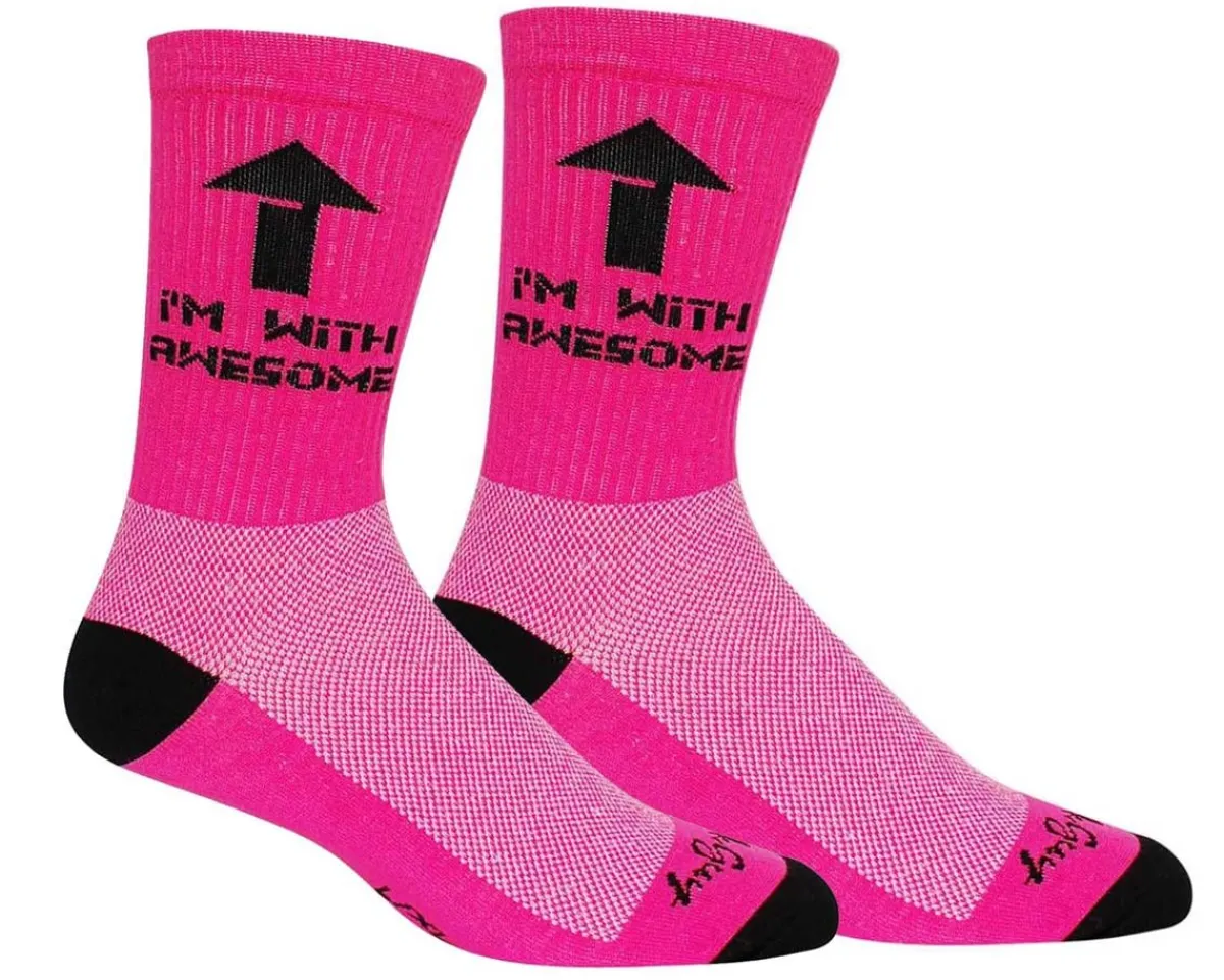 Sockguy Clothing Accessories|Shoes, Socks, & Footwear|6" Socks (Awesome) (S/M)