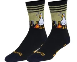 Sockguy Clothing Accessories|Shoes, Socks, & Footwear|6" Socks (Bonkers) (Duck) (S/M)