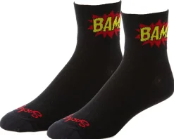 Sockguy Clothing Accessories|Shoes, Socks, & Footwear|3" Socks (Boom Pow) (S/M)