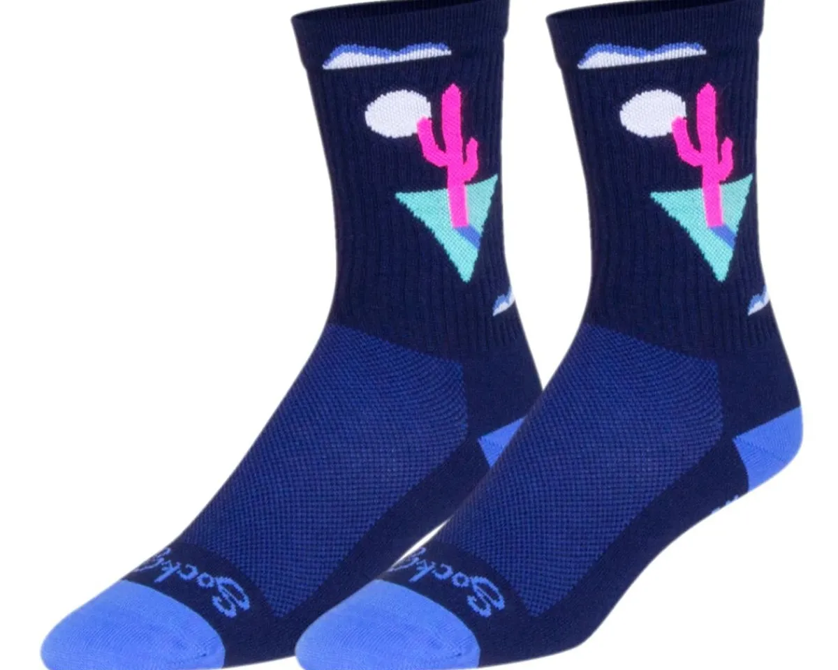 Sockguy Clothing Accessories|Shoes, Socks, & Footwear|6" Socks (Cactal) (L/XL)