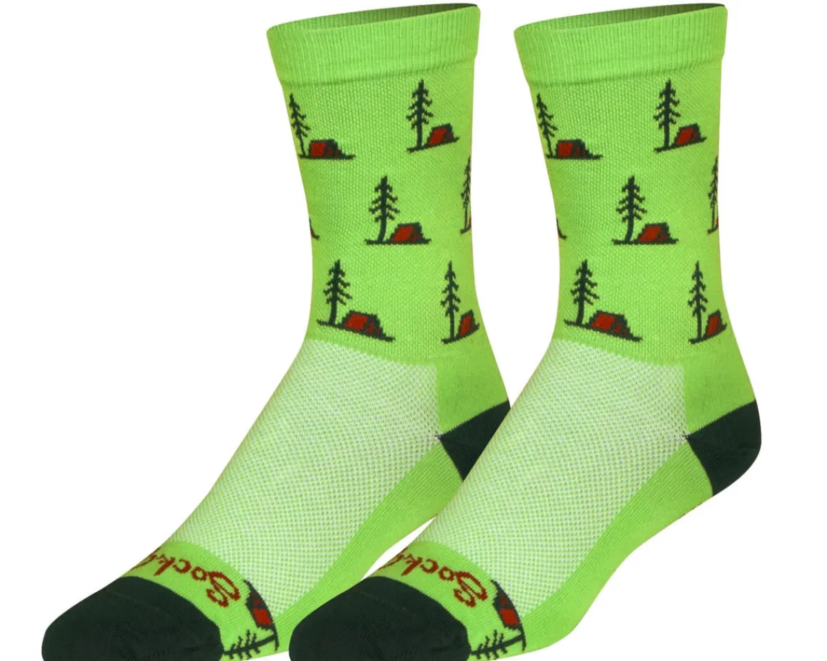Sockguy Clothing Sale|Clothing Accessories|6" Socks (Campin) (S/M)