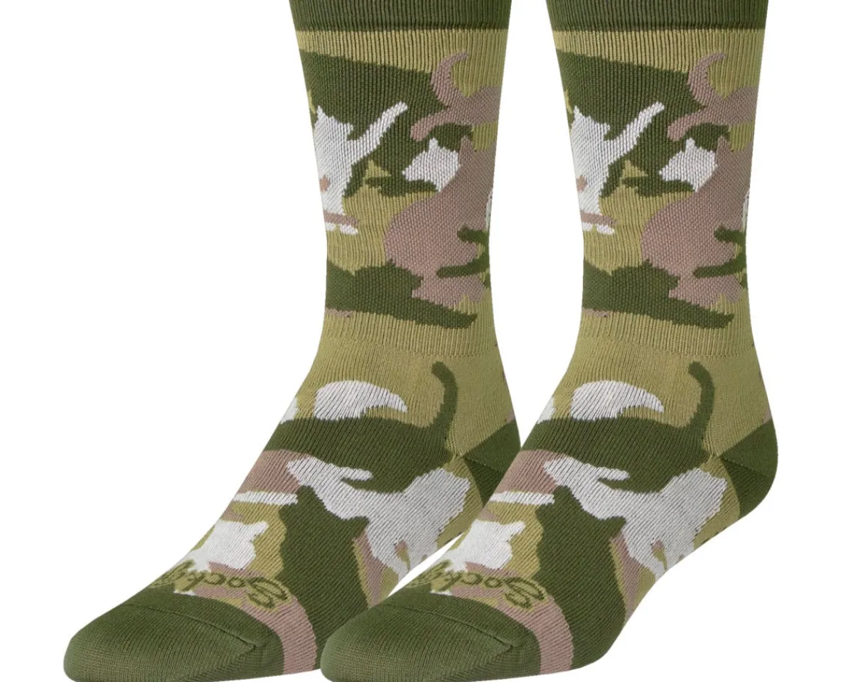 Sockguy Clothing Accessories|Shoes, Socks, & Footwear|6" Socks (Catmo) (L/XL)