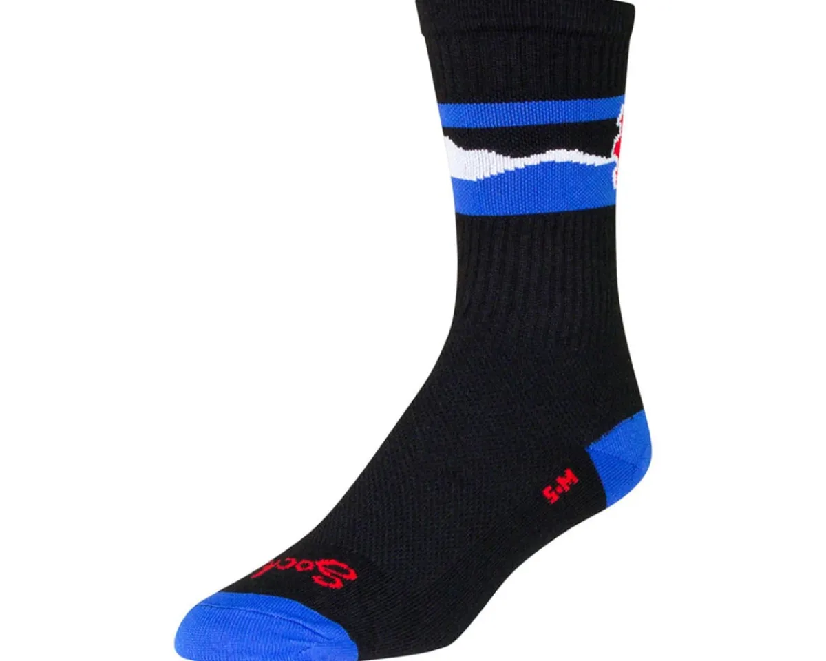 Sockguy Clothing Accessories|Shoes, Socks, & Footwear|6" Socks (Cogorado) (S/M)