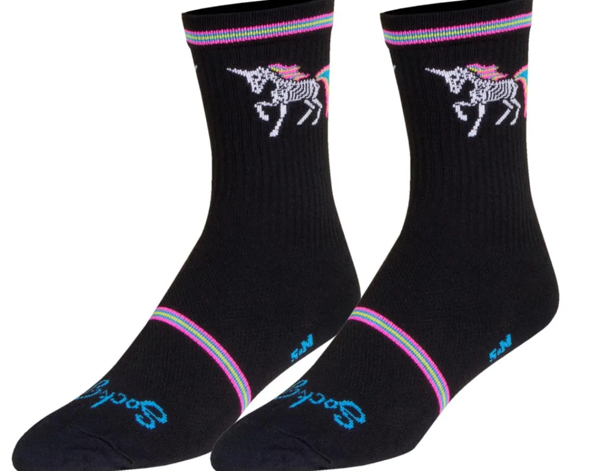 Sockguy Clothing Accessories|Shoes, Socks, & Footwear|6" Socks (Dark Magic) (L/XL)