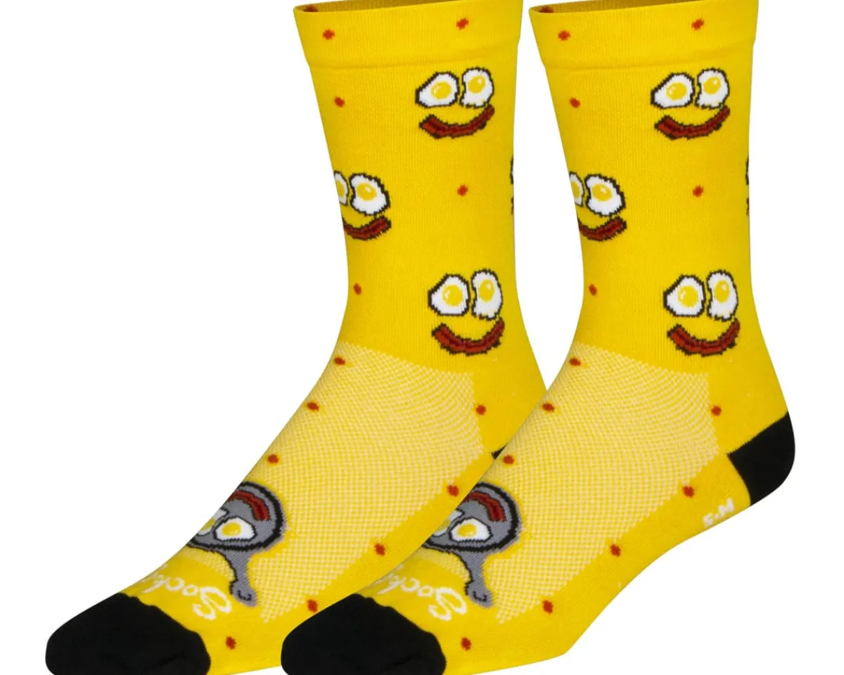 Sockguy Clothing Sale|Clothing Accessories|6" Socks (Eggstatic) (S/M)