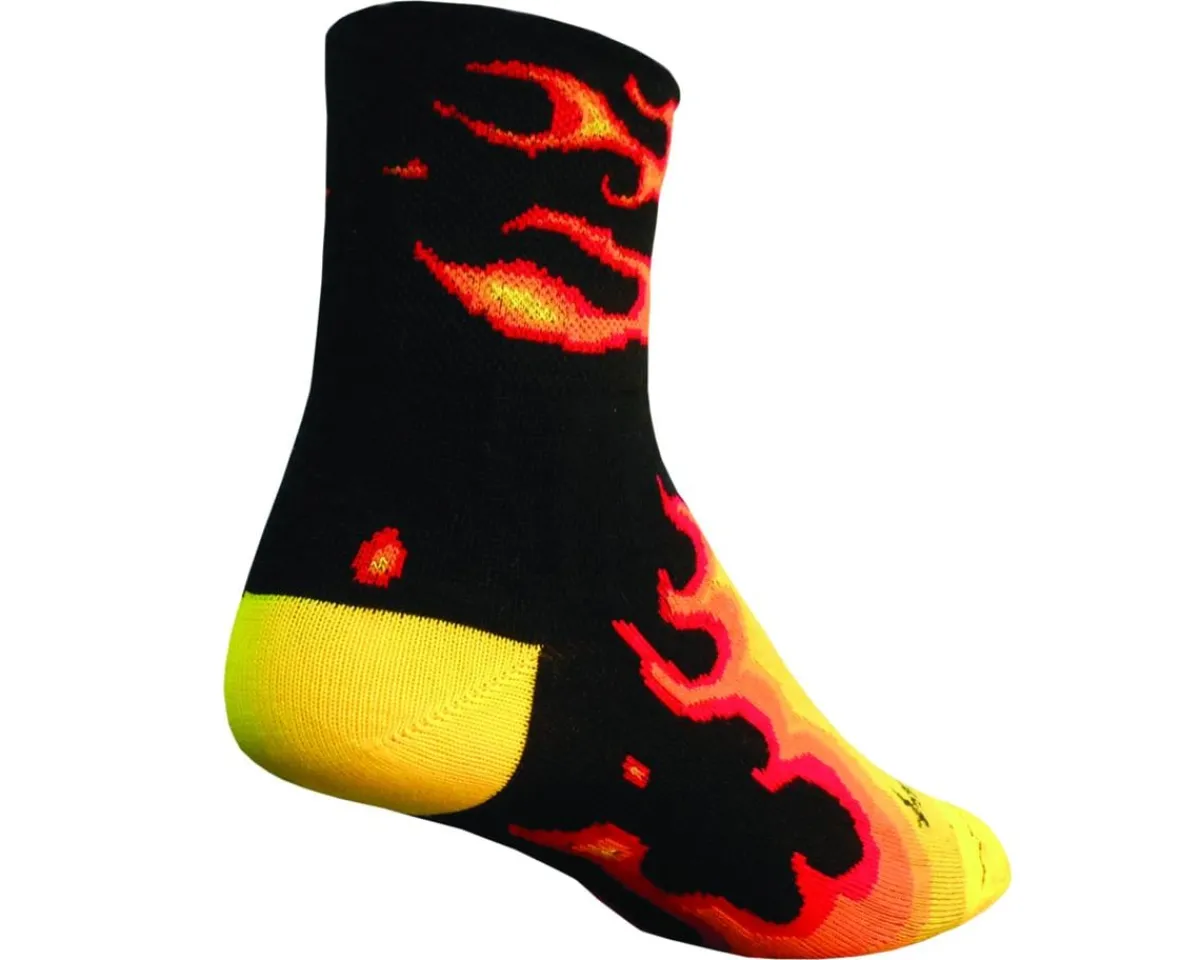 Sockguy Clothing Sale|Clothing Accessories|3" Socks (Fireball) (S/M)