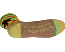 Sockguy Clothing Accessories|Shoes, Socks, & Footwear|6" Socks (GiddyUp) (Dinosaur) (L/XL)
