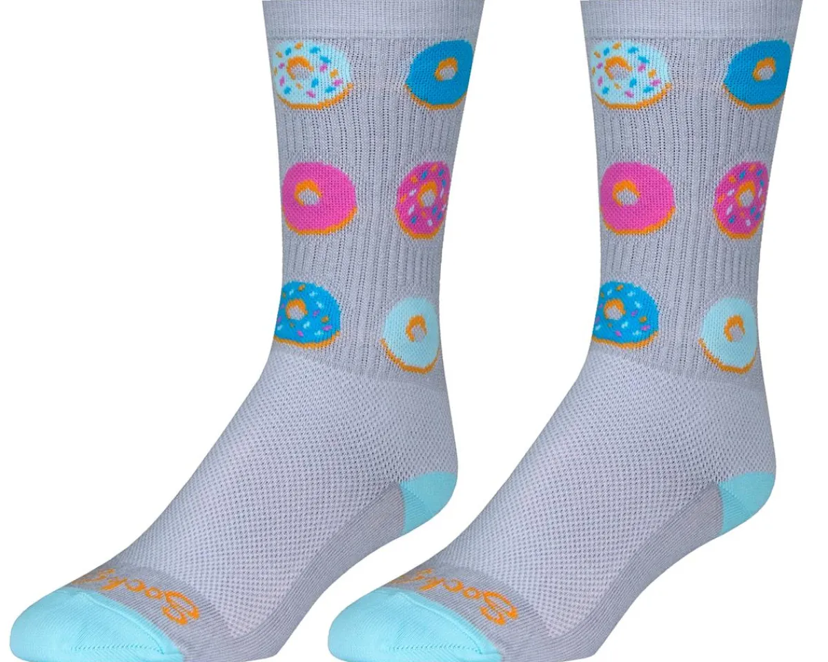 Sockguy Clothing Accessories|Shoes, Socks, & Footwear|6" Socks (Glazed) (S/M)