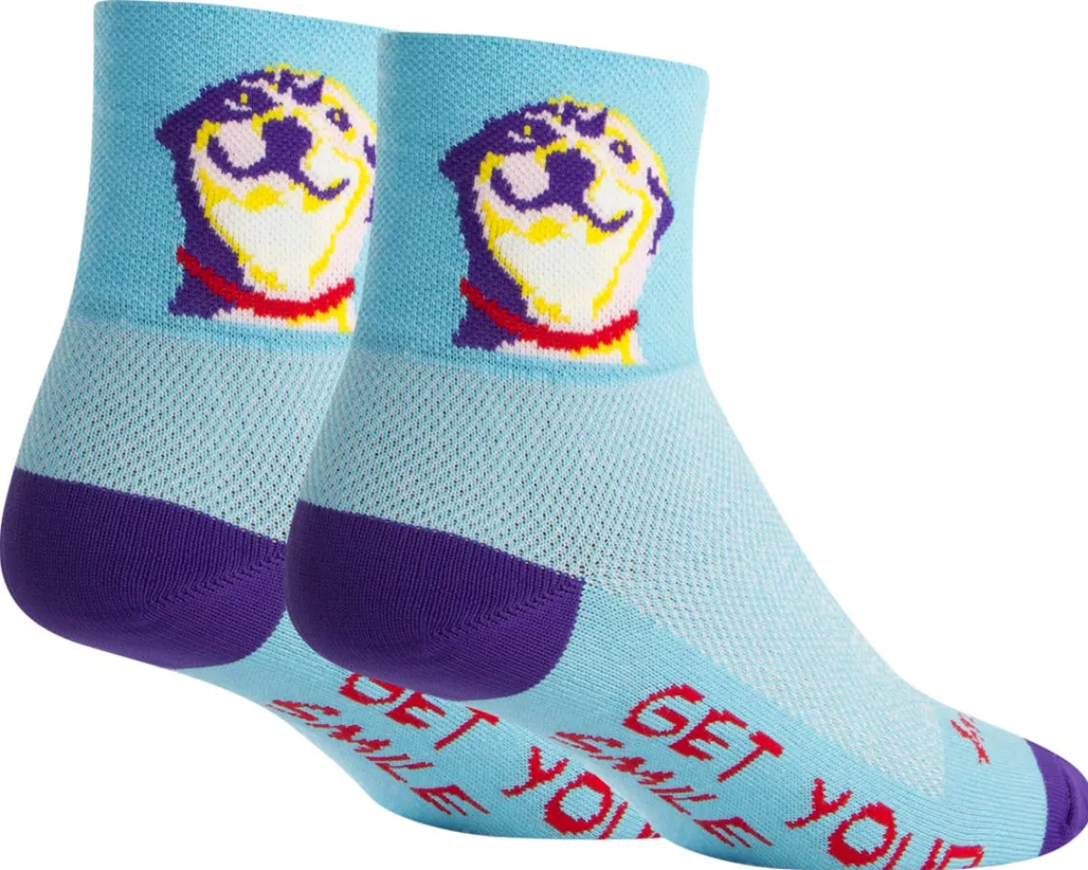 Sockguy Clothing Accessories|Shoes, Socks, & Footwear|3" Socks (Grin) (S/M)