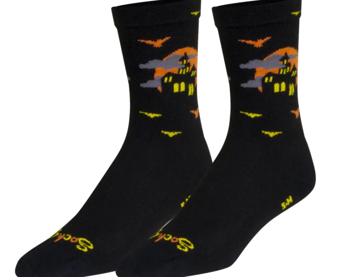 Sockguy Clothing Sale|Clothing Accessories|6" Socks (Haunt) (S/M)