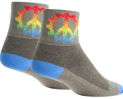 Sockguy Clothing Sale|Clothing Accessories|3" Socks (Peace Ring) (S/M)