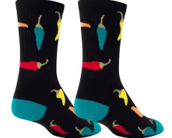 Sockguy Clothing Accessories|Shoes, Socks, & Footwear|6" Socks (Peppers) (L/XL)