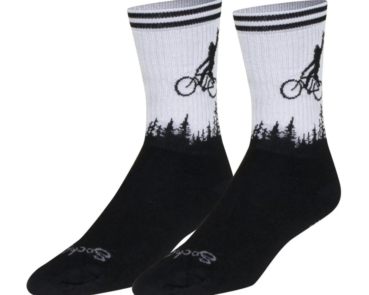 Sockguy Clothing Accessories|Shoes, Socks, & Footwear|6" Socks (Squatchit) (L/XL)