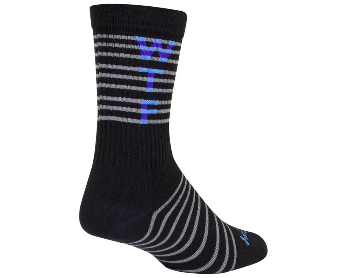 Sockguy Clothing Accessories|Shoes, Socks, & Footwear|6" Socks (WTF 2.0) (S/M)