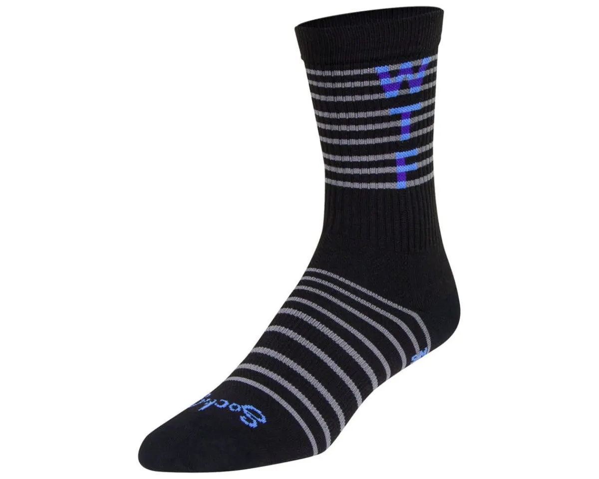 Sockguy Clothing Accessories|Shoes, Socks, & Footwear|6" Socks (WTF 2.0) (S/M)