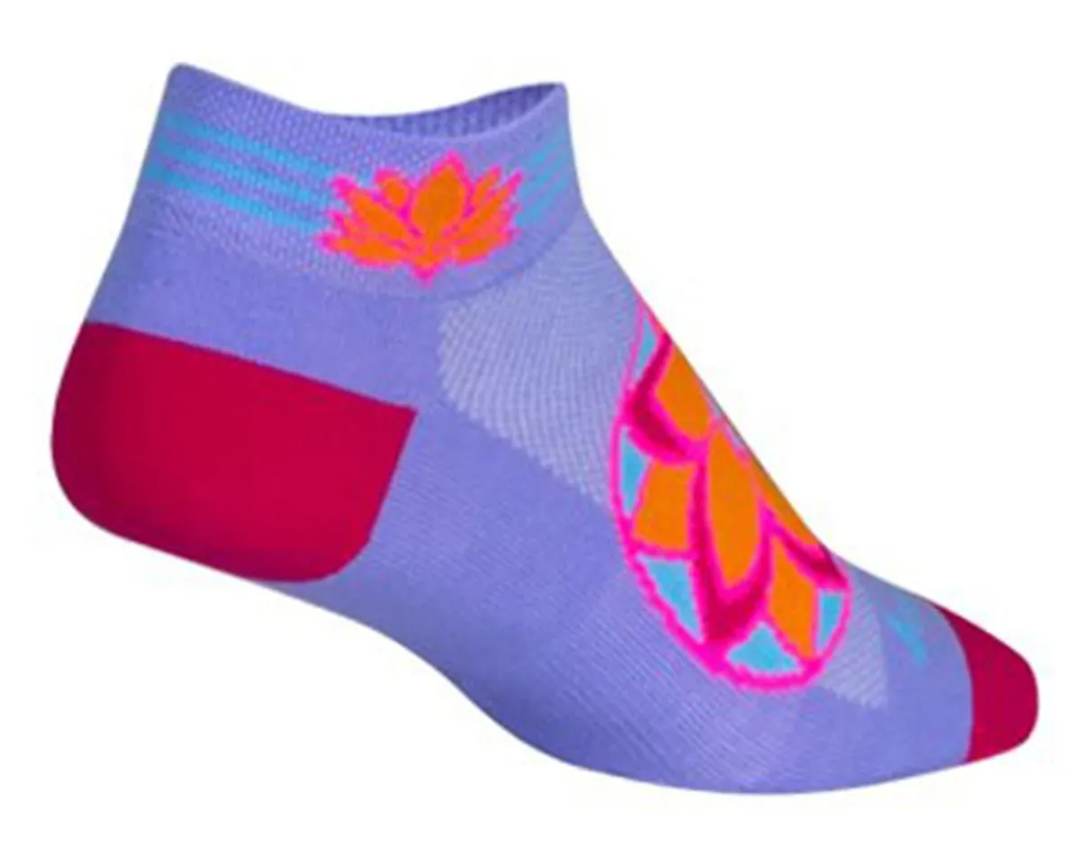 Sockguy Clothing Accessories|Women'S|Women's 1" Socks (Lotus) (S/M)