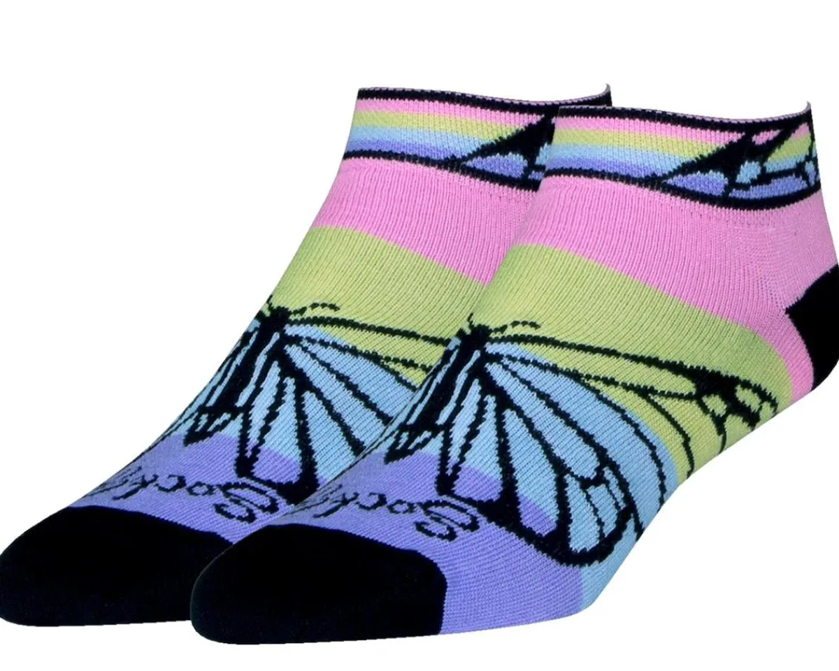 Sockguy Women'S|Clothing Accessories|Women's 1" Socks (Monarch) (S/M)