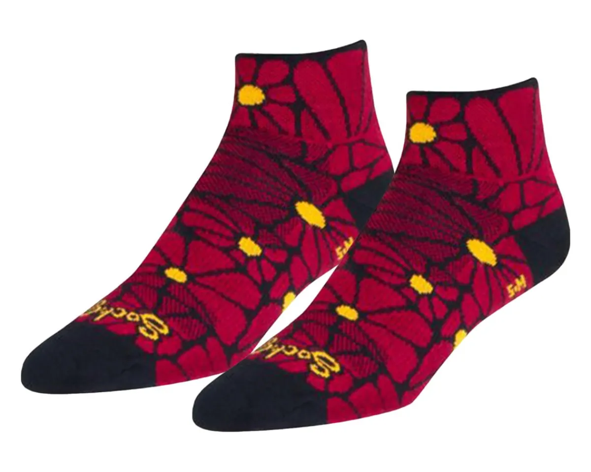 Sockguy Women'S|Clothing Accessories|Women's 1" Socks (Wildflower) (S/M)