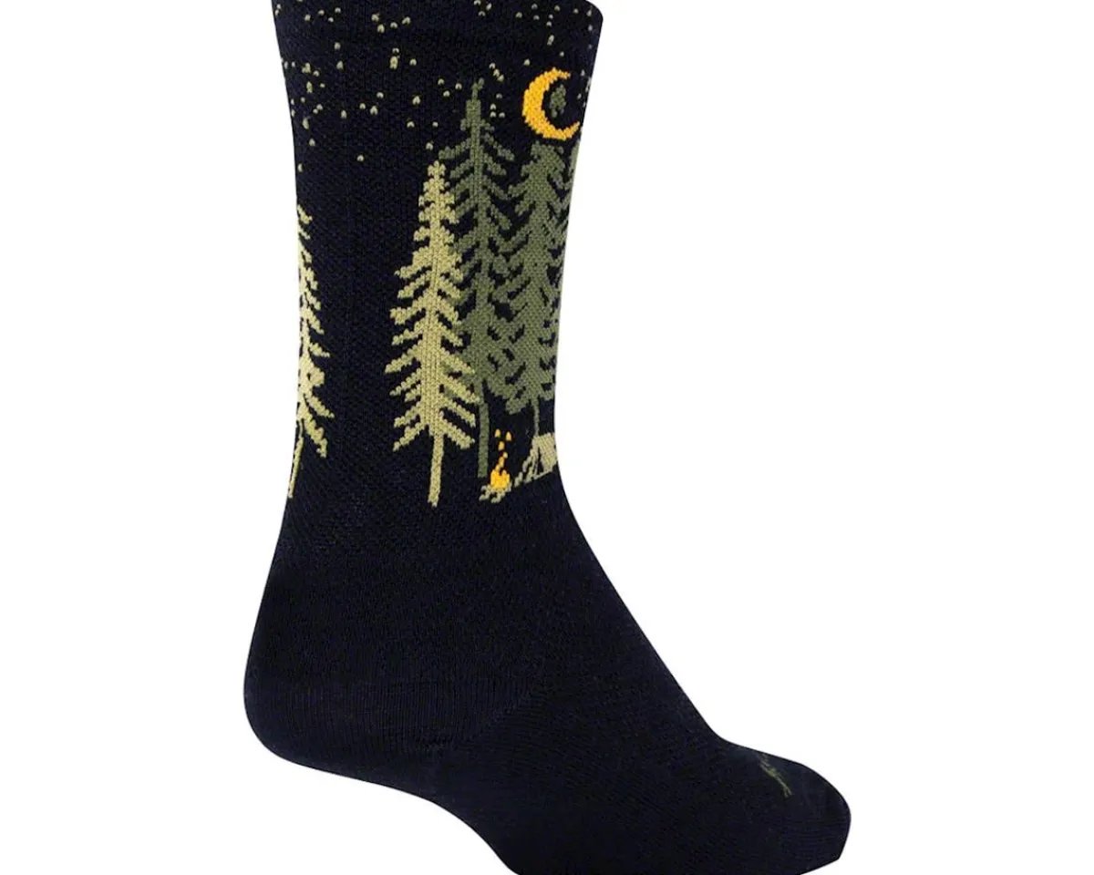 Sockguy Clothing Accessories|Holiday Shopping|6" Wool Socks (Camper) (L/XL)