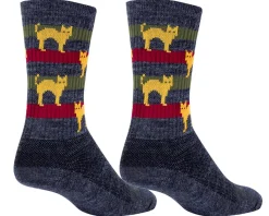 Sockguy Clothing Accessories|Shoes, Socks, & Footwear|6" Wool Socks (Catz) (S/M)