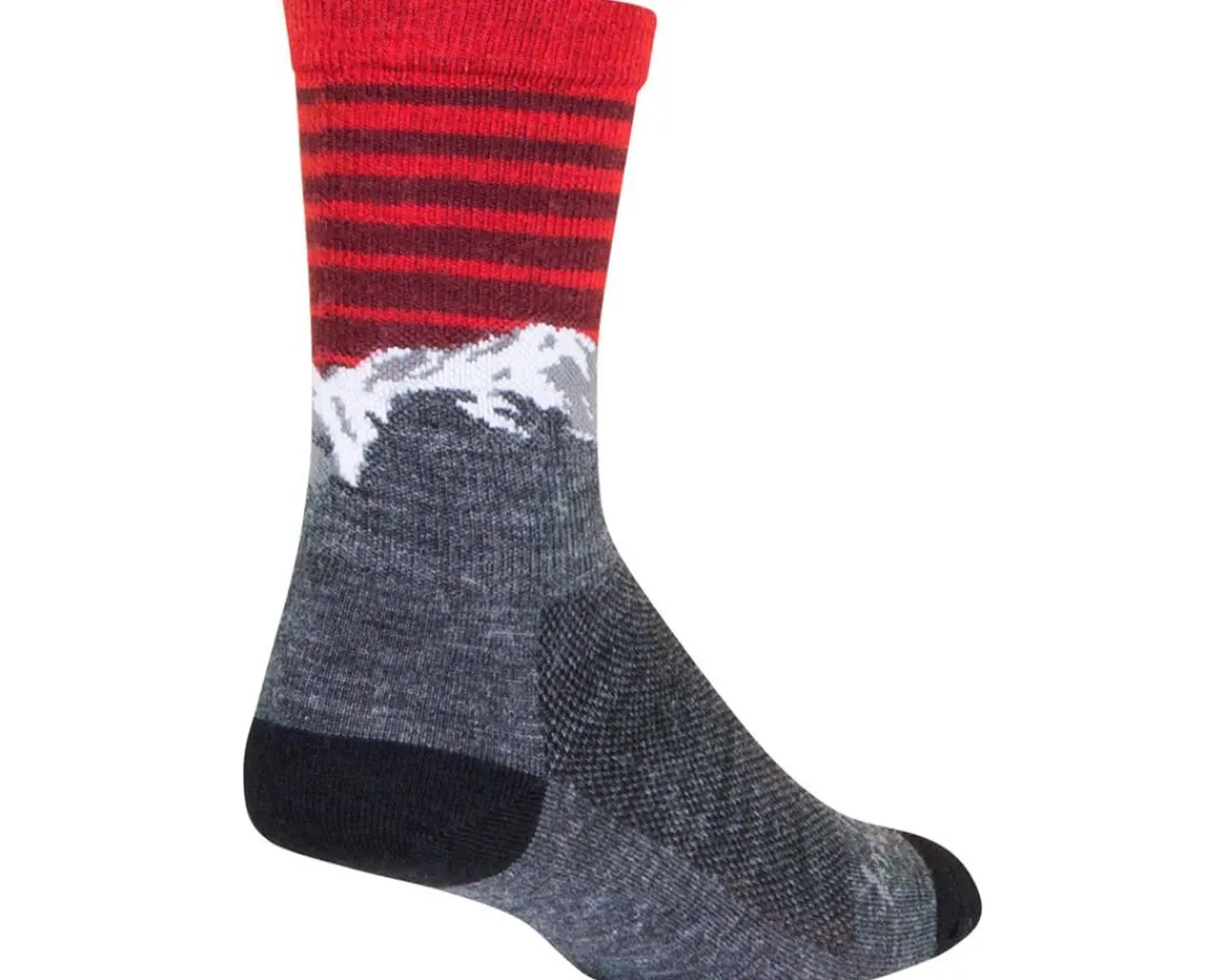 Sockguy Clothing Accessories|Shoes, Socks, & Footwear|6" Wool Socks (Summit) (S/M)