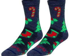 Sockguy Clothing Accessories|Shoes, Socks, & Footwear|6" Wool Socks (Xmas Time) (L/XL)