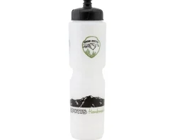 Soma Water Bottles|Further Extra Large Cycling Water Bottle (Clear/Black) (Pull-Open) (36oz) (Steve Potts)
