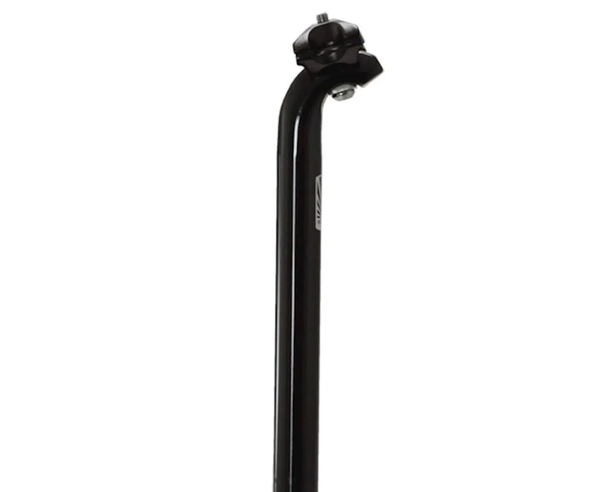 Soma Seatposts & Clamps|Layback Seatpost (Black) (27.2mm) (350mm) (25mm Offset)
